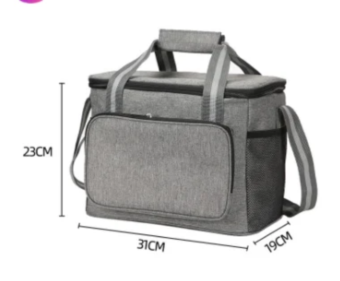 Small Lunch Bag - Grey