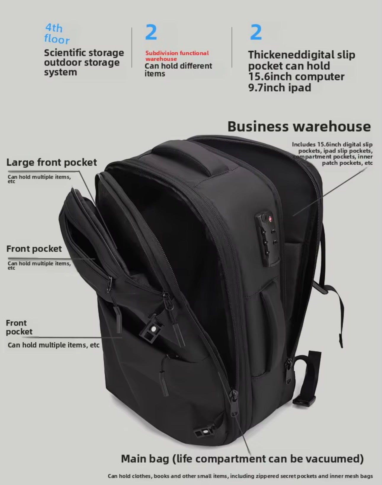 iPACK Vacuum Backpack