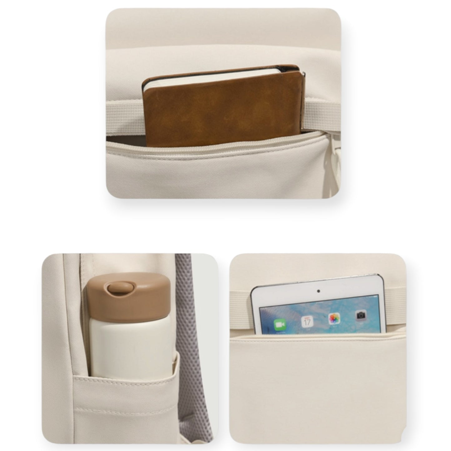 iPack Essential Backpack - Beige