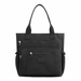 Bold Black Tote Bag with black CHANCE logo