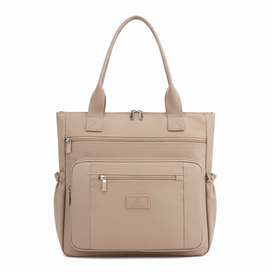 Large Nova Tote in color #D6C8B6