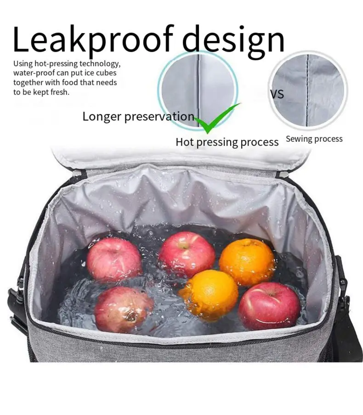 Small Lunch Bag - Black