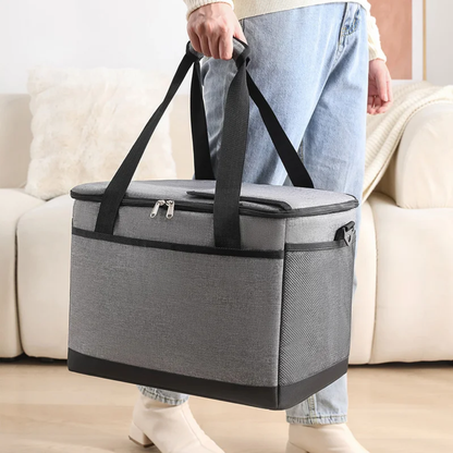 Large Lunch Bag - Grey
