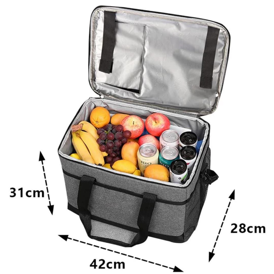 Large Lunch Bag - Grey