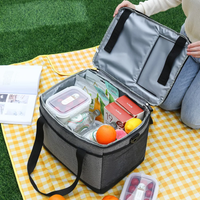 Large Lunch Bag - Grey