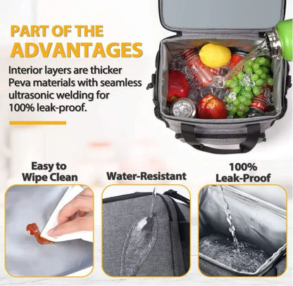 Small Lunch Bag - Dark Grey